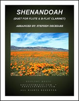 Shenandoah (Duet for Flute and Bb-Clarinet) P.O.D. cover